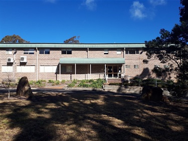 Exterior of Hill Top Community Centre