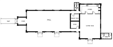 Sutton Forest Hall floor plan
