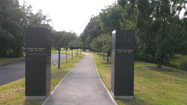 Bowral Vietnam War Memorial Cherry Tree Walk
