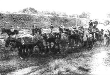 Bogged down with 12-tonne stone in 1896