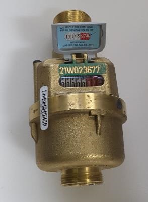 20mm brass water meter