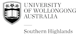University of Wollongong Australia Southern Highlands Logo