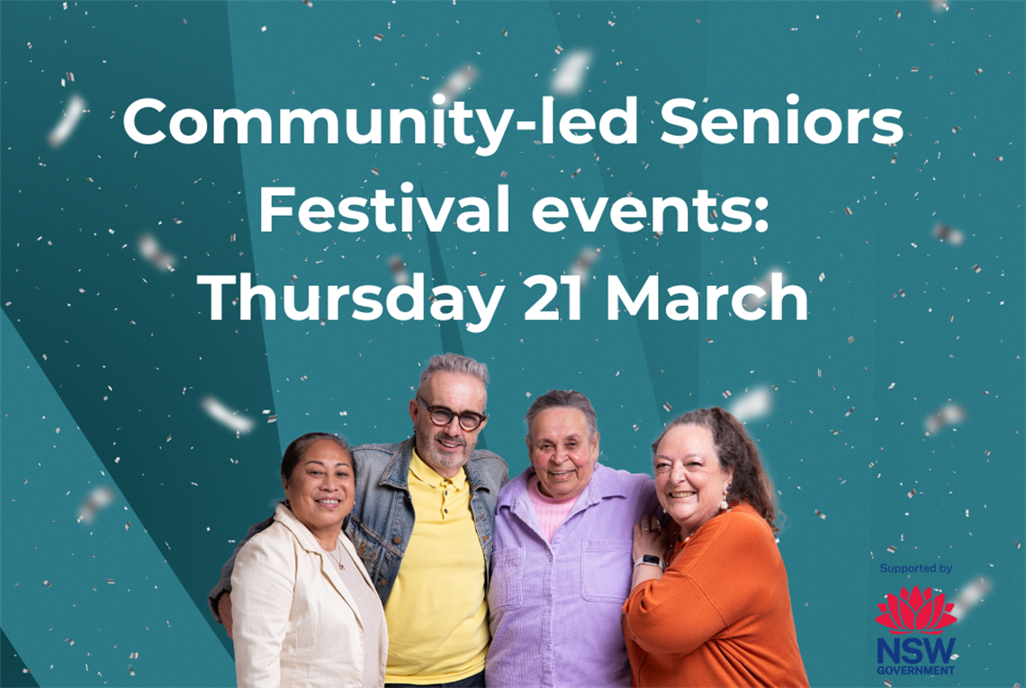 community led senior festival events