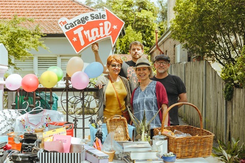 Residents host their own sale 
