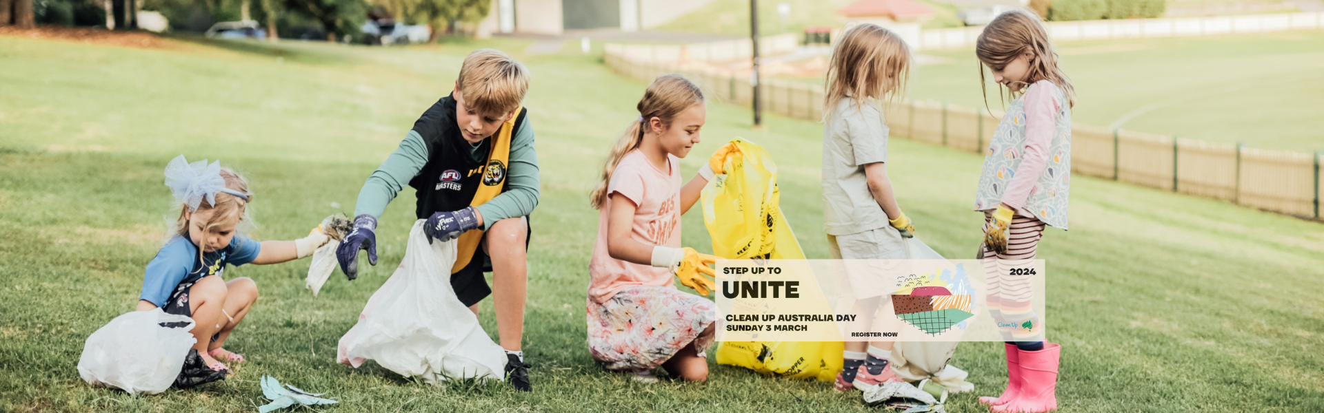 Clean up Australia Day 2024 home page banner 